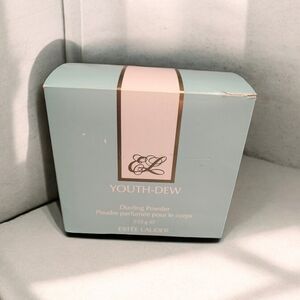 Estee Lauder Youth-Dew Dusting Powder in Soft Blue Box